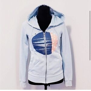 🌺🌺 Roxy light blue  hoodie Size S